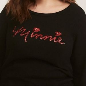 NWT - Minnie Mouse Sweater from Torrid - Size 2